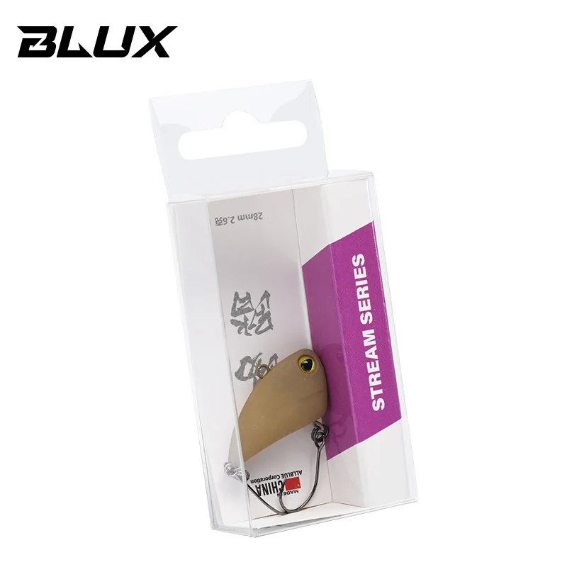 BLUX Tapdancer 28mm 2.6g Mini VIB Lipless Crankbait Fishing Lure Stream Area Trout Vibration Plastic Wobbler Artificial Bait - view 6