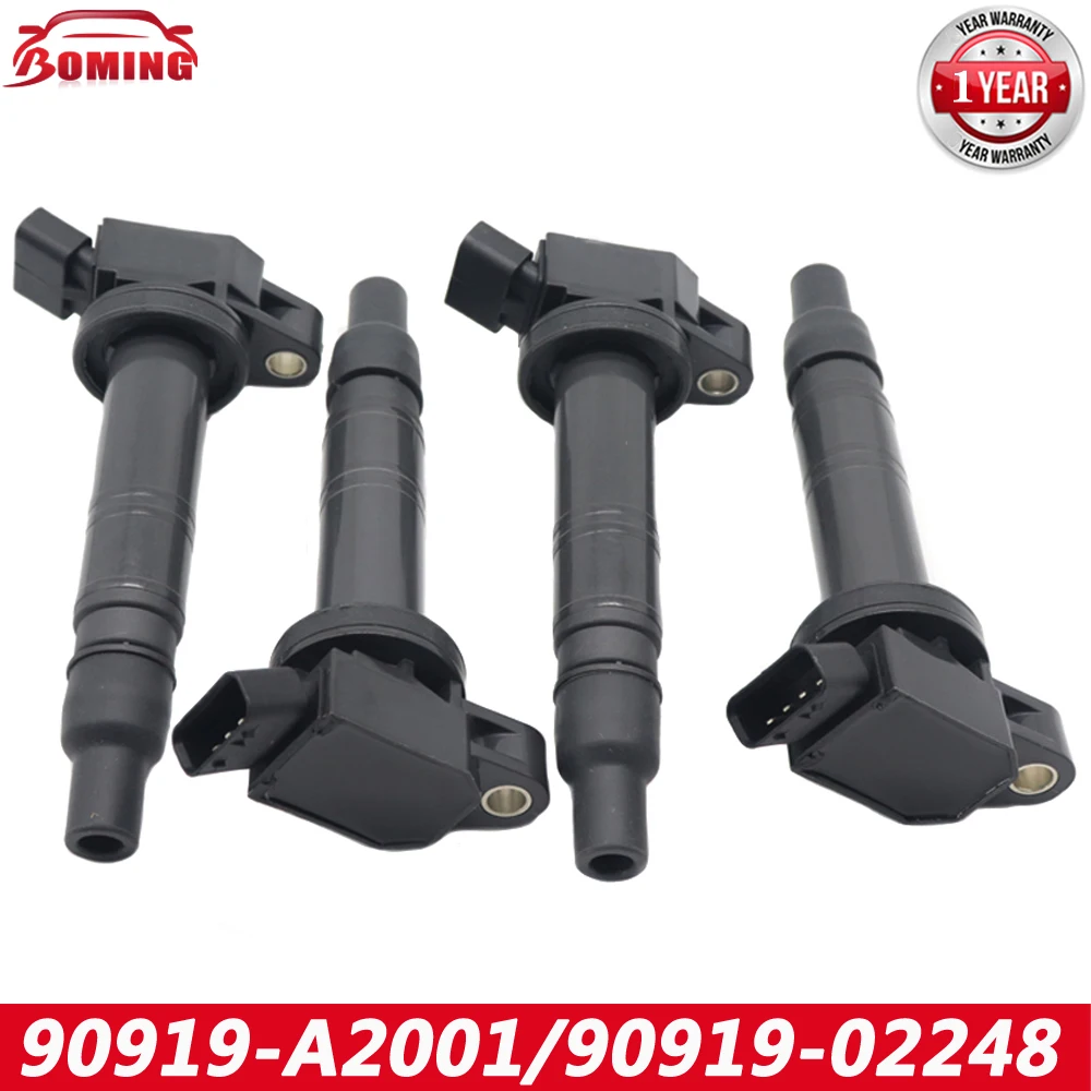 90919-02248 Car Ignition Coils Fits For TOYOTA 4RUNNER CAMRY COROLLA FJ CRUISER MATRIX For LEXUS GS F IS F IS500 New 9091902248