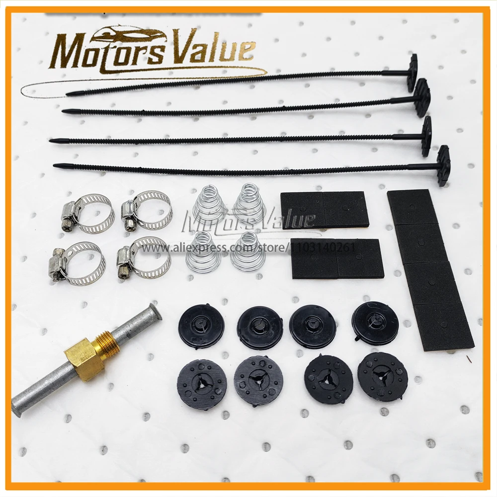 

Aluminum Oil Cooler Radiator Converter Kit High-Quality Universal For Car, Motorcycle Auto Manual Transmission