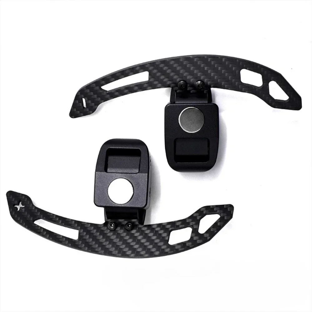 لمرسيدس بنز AMG2017 عجلة توجيه سيارة ألياف الكربون المغناطيسي مجداف التحول التمديد #6