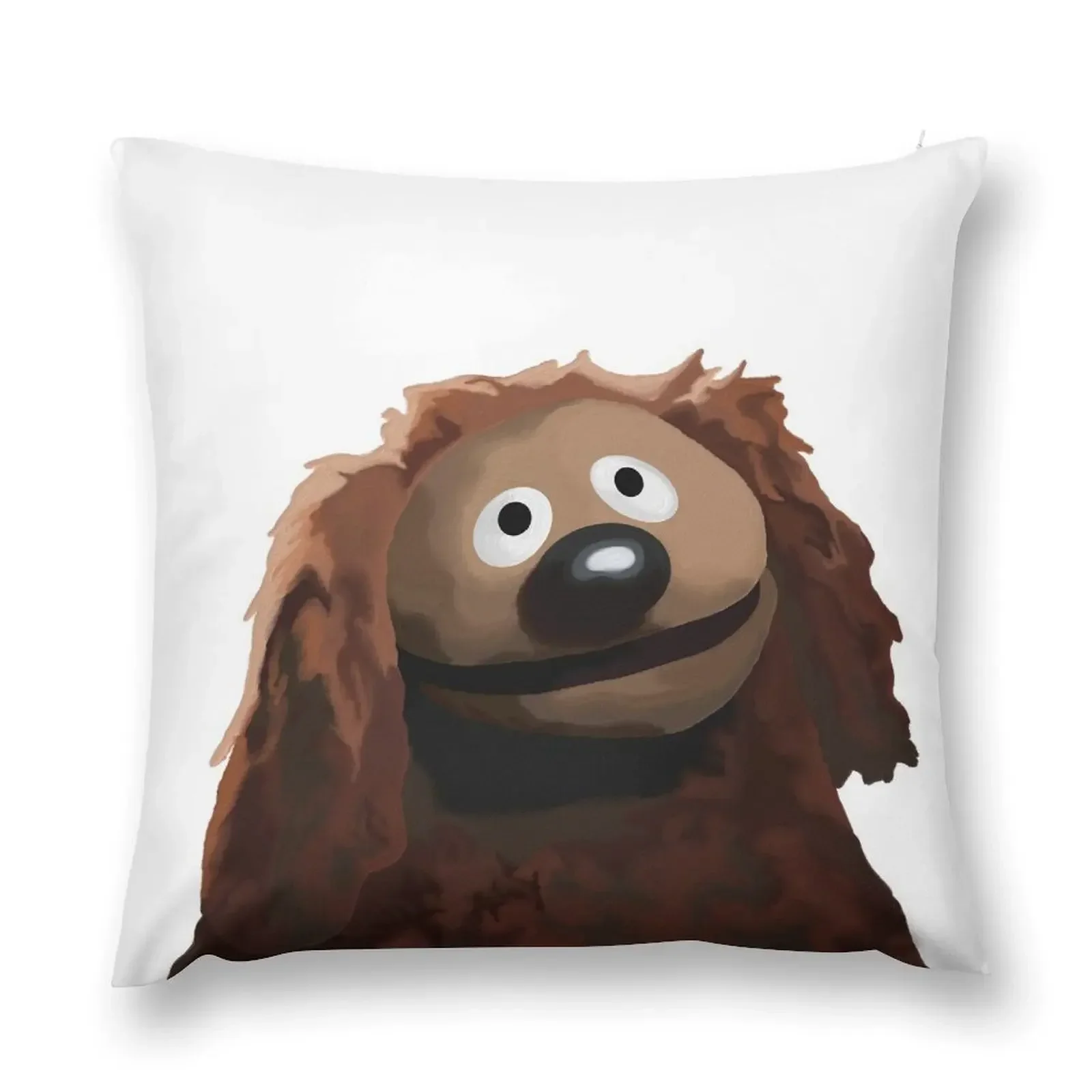 

Rowlf The Dog painting portrait (version 3/3 - no background) Throw Pillow Custom Cushion bed pillows pillow