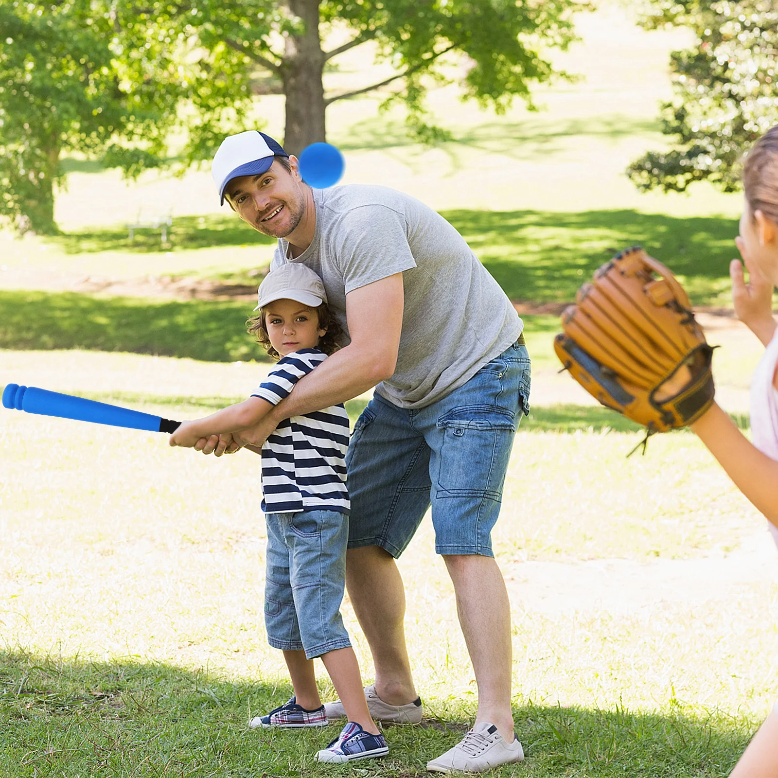 Bastone di schiuma spugna mazza da Baseball giocattoli per bambini tubo in Pvc addensato morbido ad alta densità (eva) Pu sport all'aria aperta