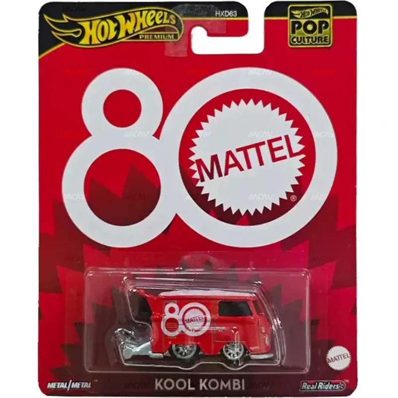 New Hot Wheels Pop Culture 2025 Mix 1G HXD63 Diecast Model kolekcjonerski samochodu Pojazd Case of 10 In Stock Ship Now Genuine Unopened