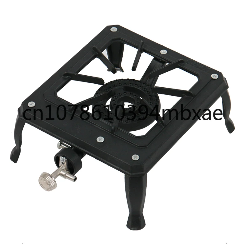 

Liquefied Gas Cast Iron Fierce Fire Stove Natural Gas Electronic Ignition Low-Pressure Iron Plate Burning Gas Stove