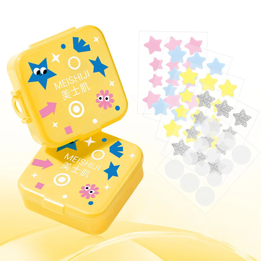 60 Patch Acne Patch Fade Repair Acne Light Cute Concealer Acne Patch Star Style Color Makeup Acne Patch Box