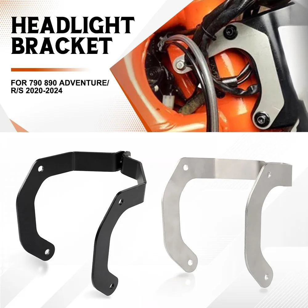 790/890Adv Motorcycle Accessories Neck Brace Headlight Reinforcement Bracket For 790 890 Adventure/R/S 2020-2021-2022-2023-2024