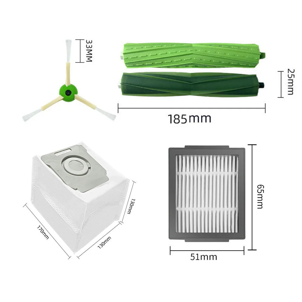فرشاة جانبية فلتر Hepa فرشاة رئيسية كيس لجميع الغبار لآي روبوت رومبا i1 i1 + i2 i3 i3 + i4 i4 + i5 i5 i5 + Plus i5152 i6 i6 + i7 i7 + i8 i8 + Plus