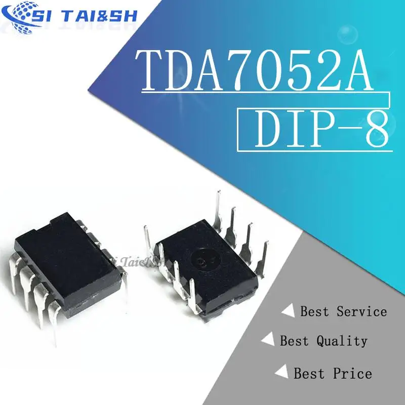 10pcs/lot TDA7052A DIP-8 TDA7052 DIP TDA7052B