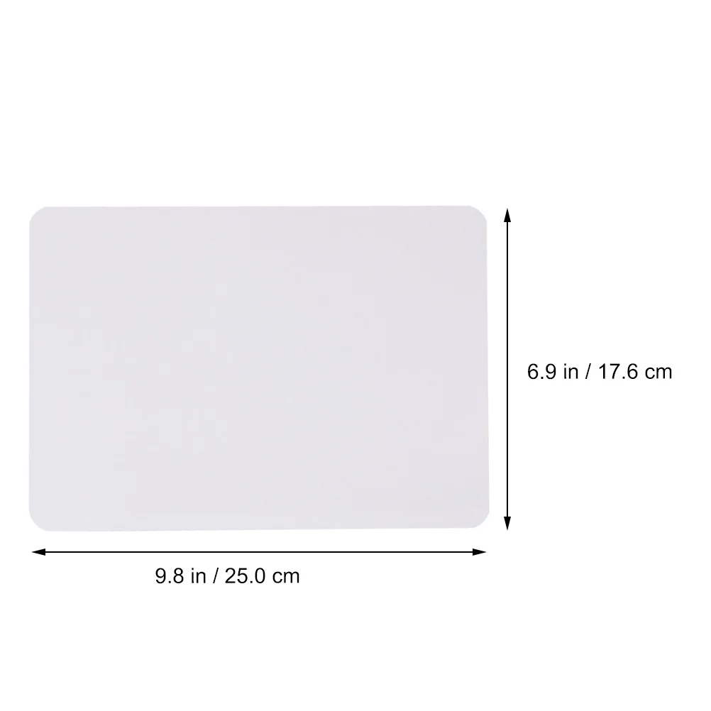 5Pcs Frameless Wooden Whiteboards for Early Education Drawing Writing Boards Classroom Message Boards Frameless Whiteboards