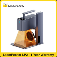 LASERPECKER Handheld Laser Engraver Portable Powerful Laser Engraving Cutting Machine With 5W Bluetooth  CNC DIY SuperFast LP2