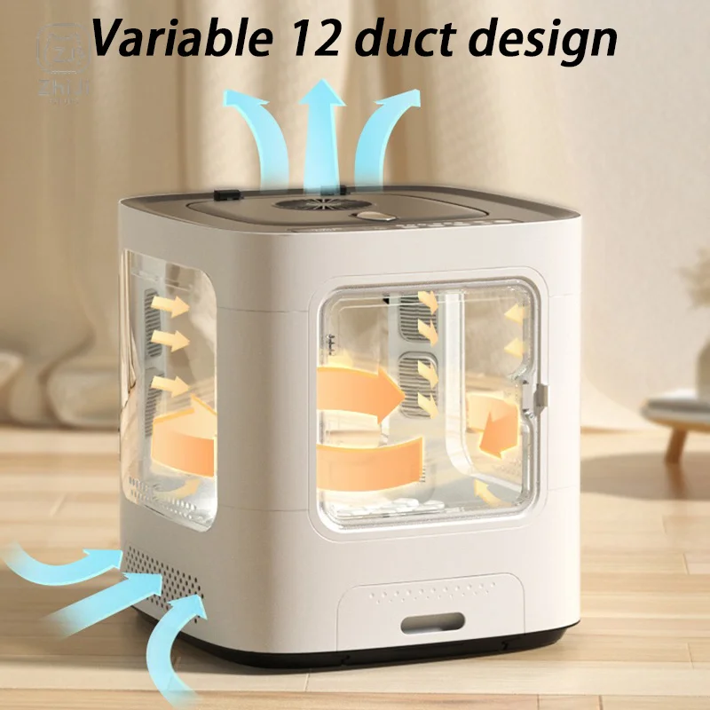 Fully Automatic Cat Hair Dryer Intelligent Professional Dog Blower Dryer Machine Grooming Beauty Low Noise Pet Dryers Hair