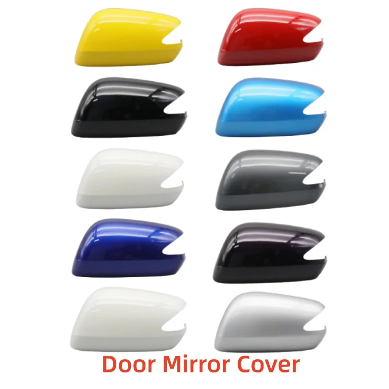 YOYO لهوندا جاز صالح GE 2009 2010 2011 2012 2013 ABS كروم تصفيف السيارة مرآة الباب قذيفة تعديل السيارات الملحقات