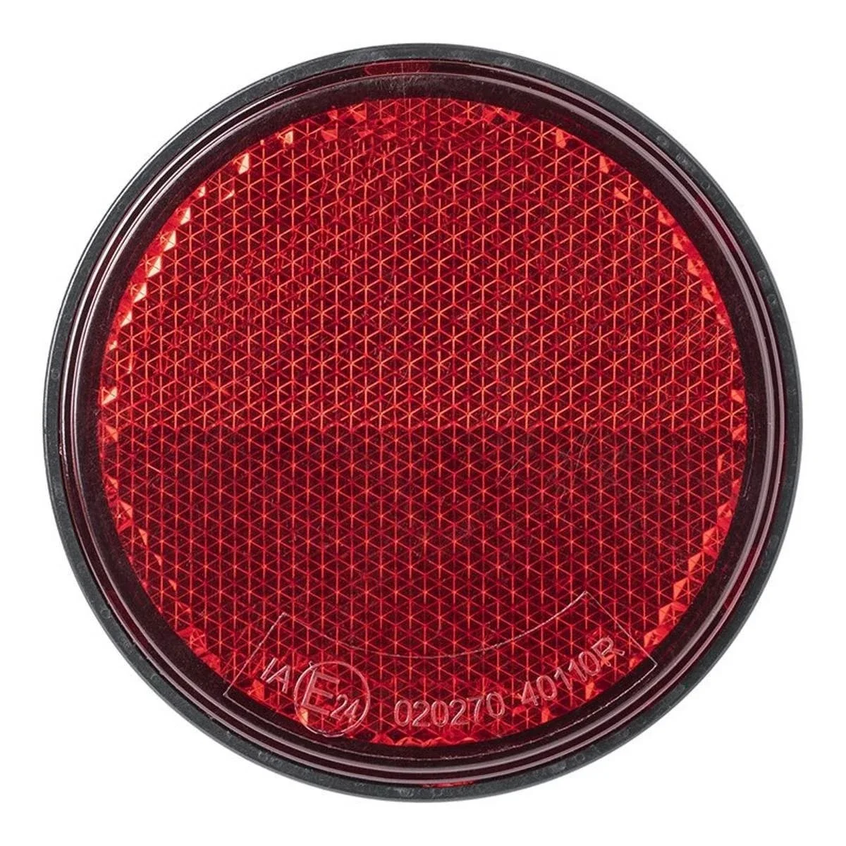 

4Pcs Red Reflector 60mm Round With Screw Backlight Side Light For Trailers Motorhomes Reflector Truck Caravan Car Accessories