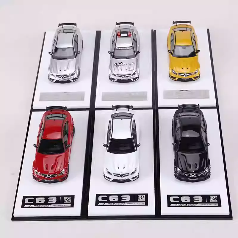 

1:64 C63 Series Resin Simulation Car Model Static Collection Decorated Holiday Gifts Toys Souvenir Gift