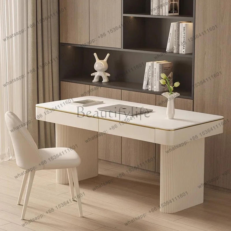 LJYModern bureau bureaux d'ordinateur bureau d'étude Portable debout nordique Escritorio italien