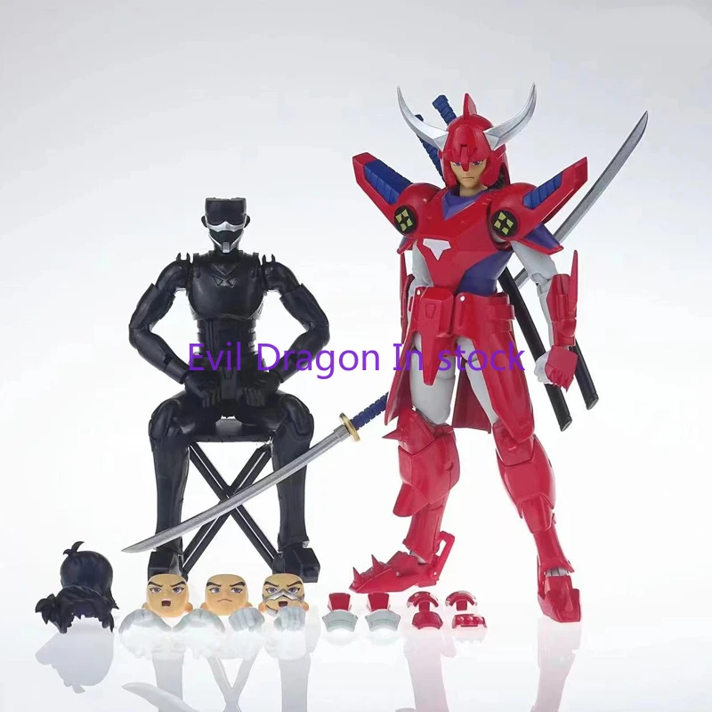 GT/Great Toys Yoroiden Samurai Troopers Ronin Warriors Armor Plus/AP Ryo Sanada Double Armors w Object Action Figure In Stock