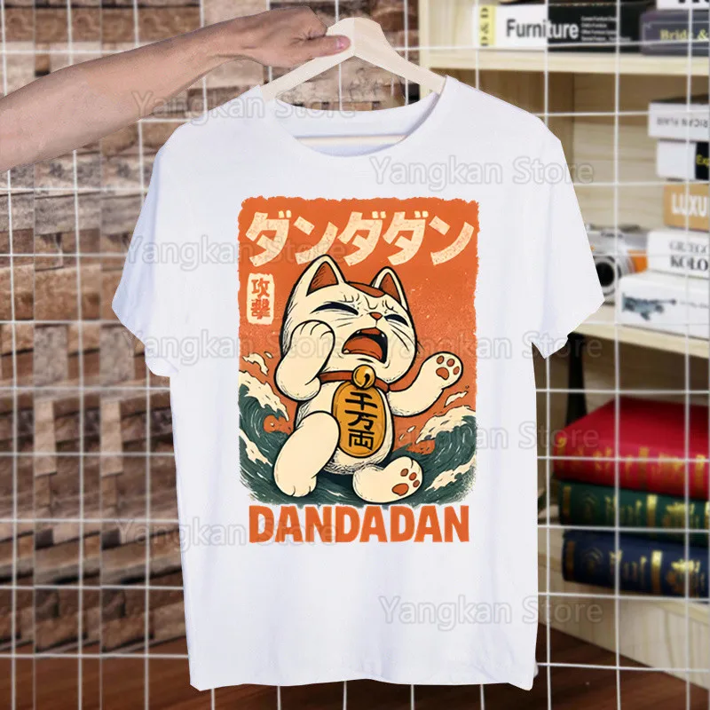 

Футболка Dandadan Okarun, мужские рубашки, летний топ, футболки с короткими рукавами Manga Ayase Momo, футболка Takakura Ken Dan Da Dan