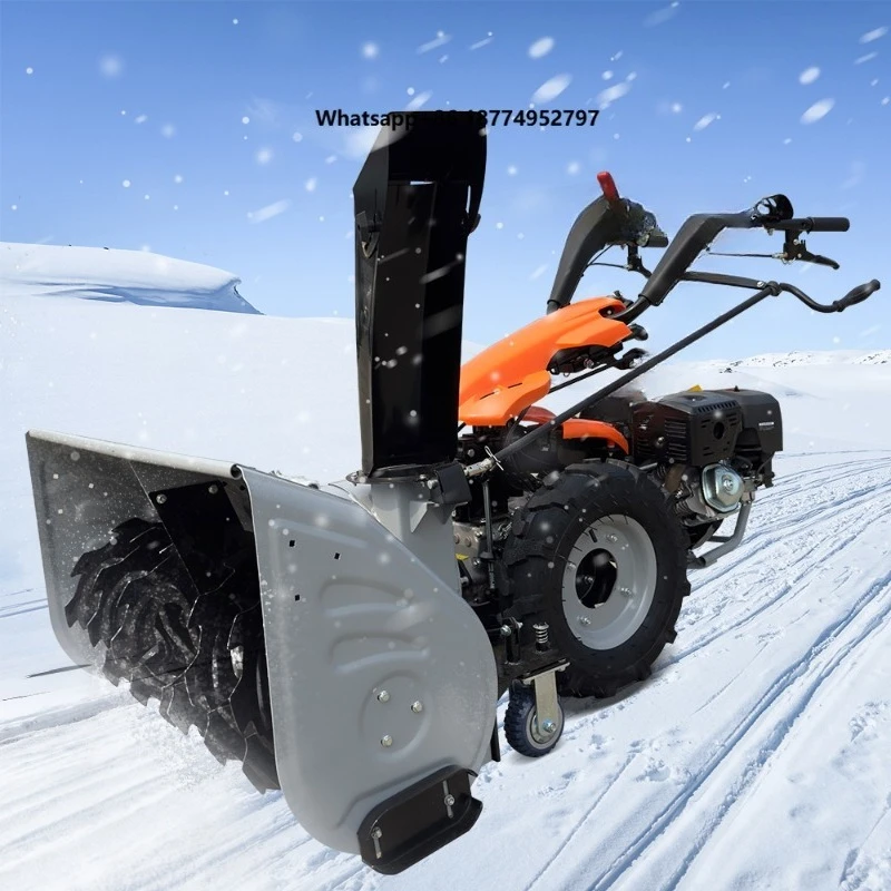 Efficient 560 Snow Blower with Engine-Powered 1600 Lbs/min Working Capacity and Easy Maneuverability for Quick Cleanup