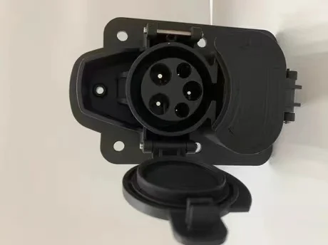IEC 62196-3 CCS1 soquete 80A-200A DC EV carregador 1000V conector CCS Combo 1 Ev soquete de carregamento com 1m cabo