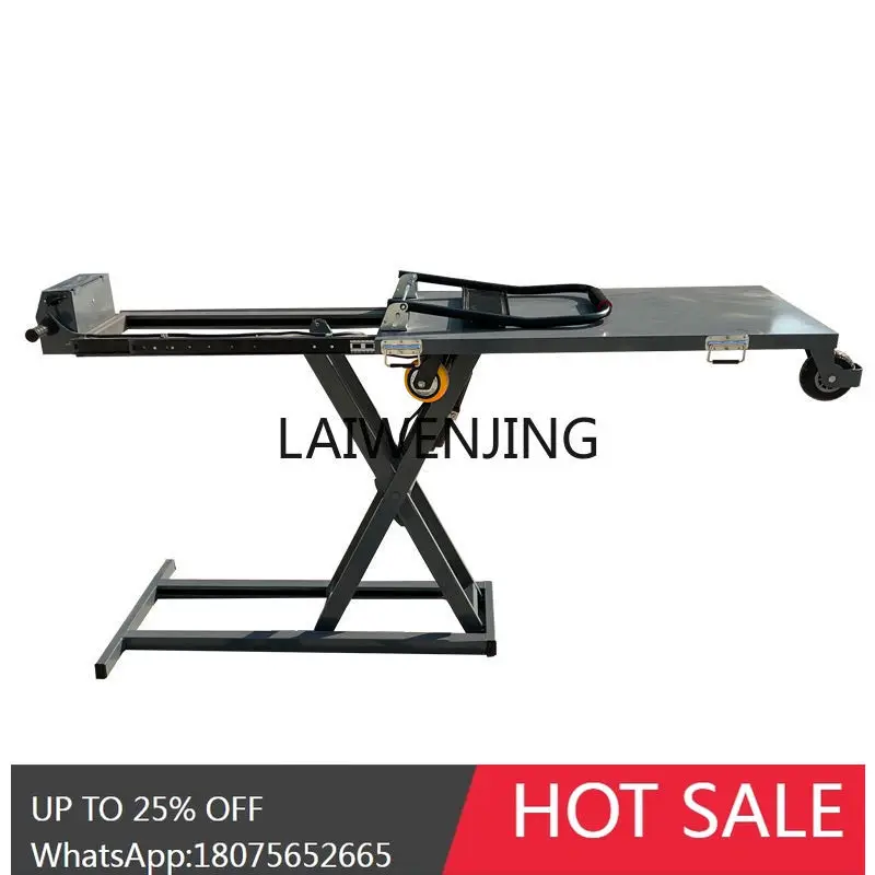 

hydraulic automatic hand push flatbed truck bread van portable handling truck