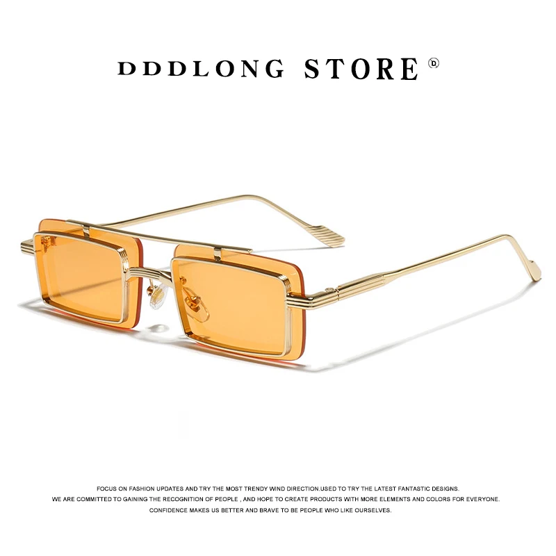 

Солнцезащитные очки DDLONG Fashion Y2K в стиле ретро, квадратные, классические, винтажные, для женщин и мужчин, для вечеринок, для активного отдыха, модель D724