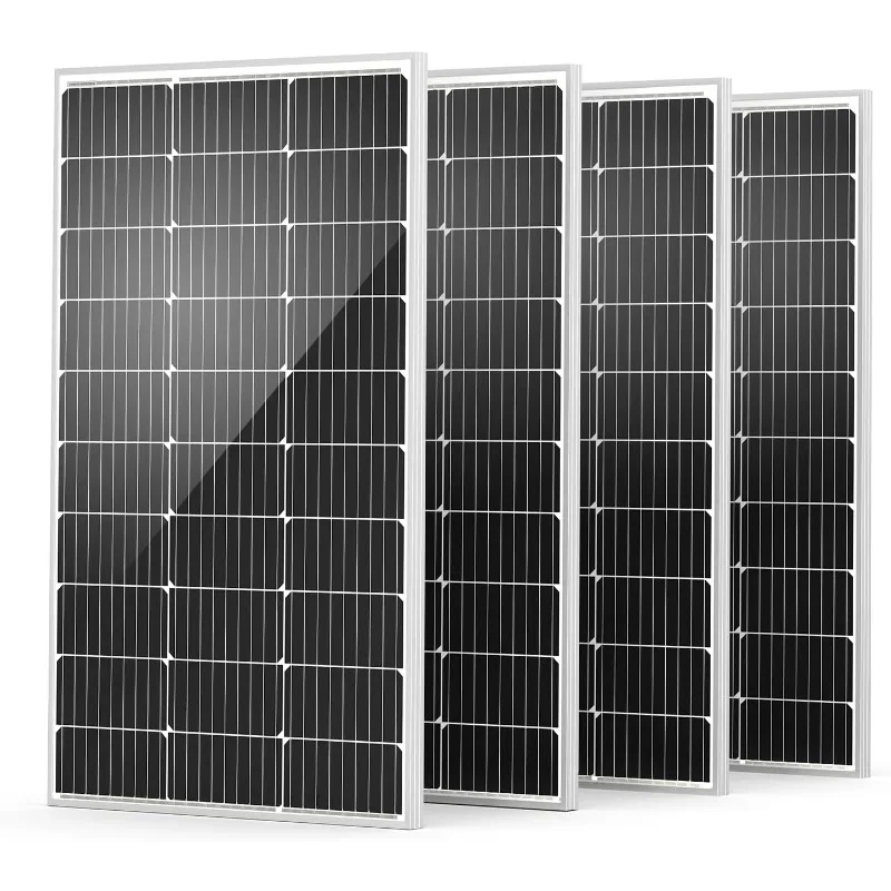 

Monocrystalline Solar Panel with Solar Connectors, High Efficiency Module PV Power for Batter