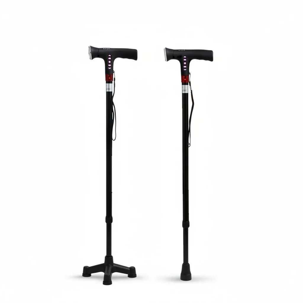 

Регулируемые ходунки-роллаторы из алюминиевого сплава, 15,7 x 74-97 см (регулируемая высота), легкие, для пожилых людей и людей с ограниченными возможностями