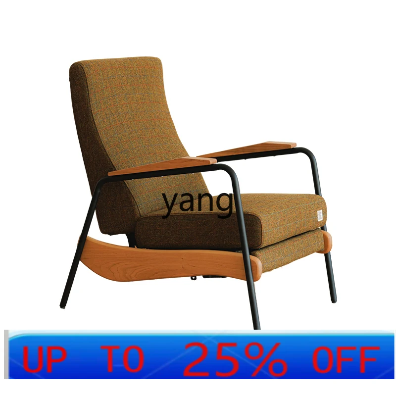 

LMM function chair antique multi-functional single sofa fabric living room leisure recliner