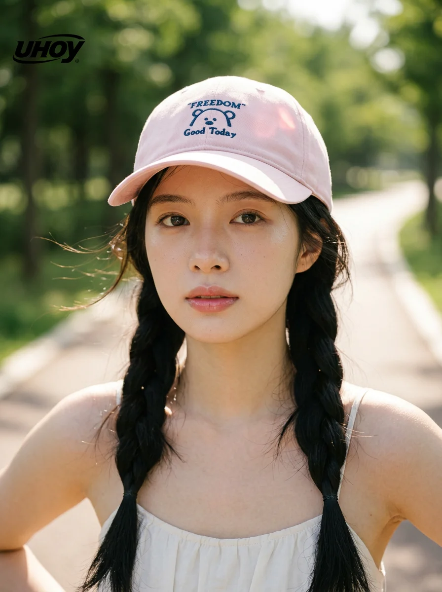 女性の野球帽韓国スタイル夏の日焼け防止顔痩せ通気性カジュアルヴィンテージ調節可能な綿帽子