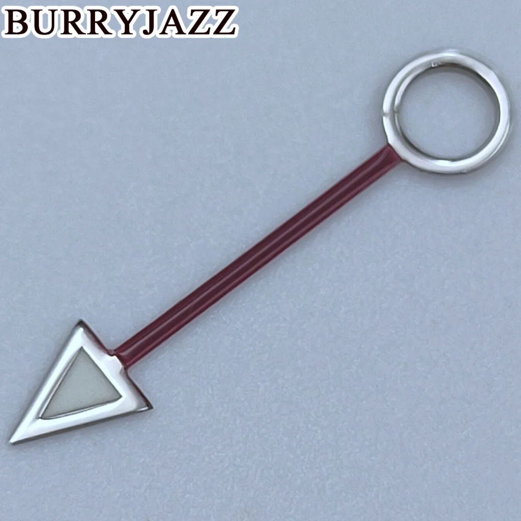 Burry jazz Silber Gold Roségold Schwarz Blau Grün Lila Braun Uhrzeiger Leuchtende Zeiger passen nh34 gmt Bewegungen – Detail 10