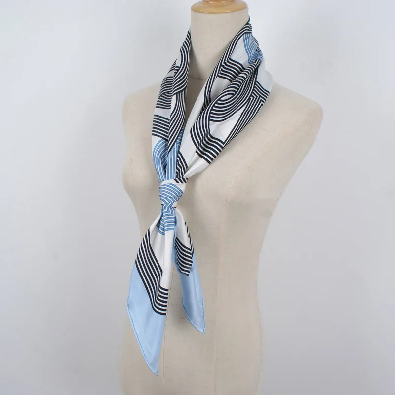 Large Square 100% Real Silk Scarf Foulard 35\