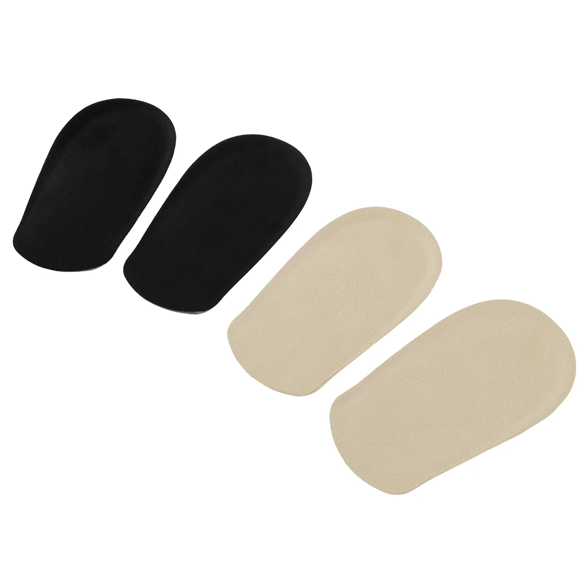 

2pcs Heel Lift Insoles Medical Grade Silicone Gel Inserts For Pain Relief Arch Support Non-Slip Workout Shoe Insoles Foot Care