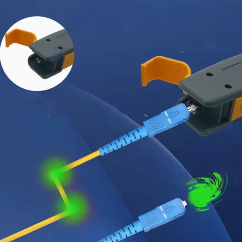 Localizador Visual de fallos VFL, bolígrafo de luz verde, probador de Cable de fibra de vidrio, prueba de Cable de fibra óptica de 10MW, novedad de