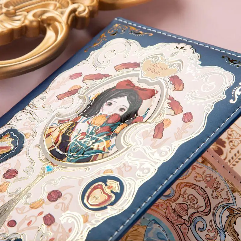 Nouveau A5 Note gothique boucle magnétique livre Art rétro haute valeur exquis livre à main petite personnalité créative main livre cadeaux