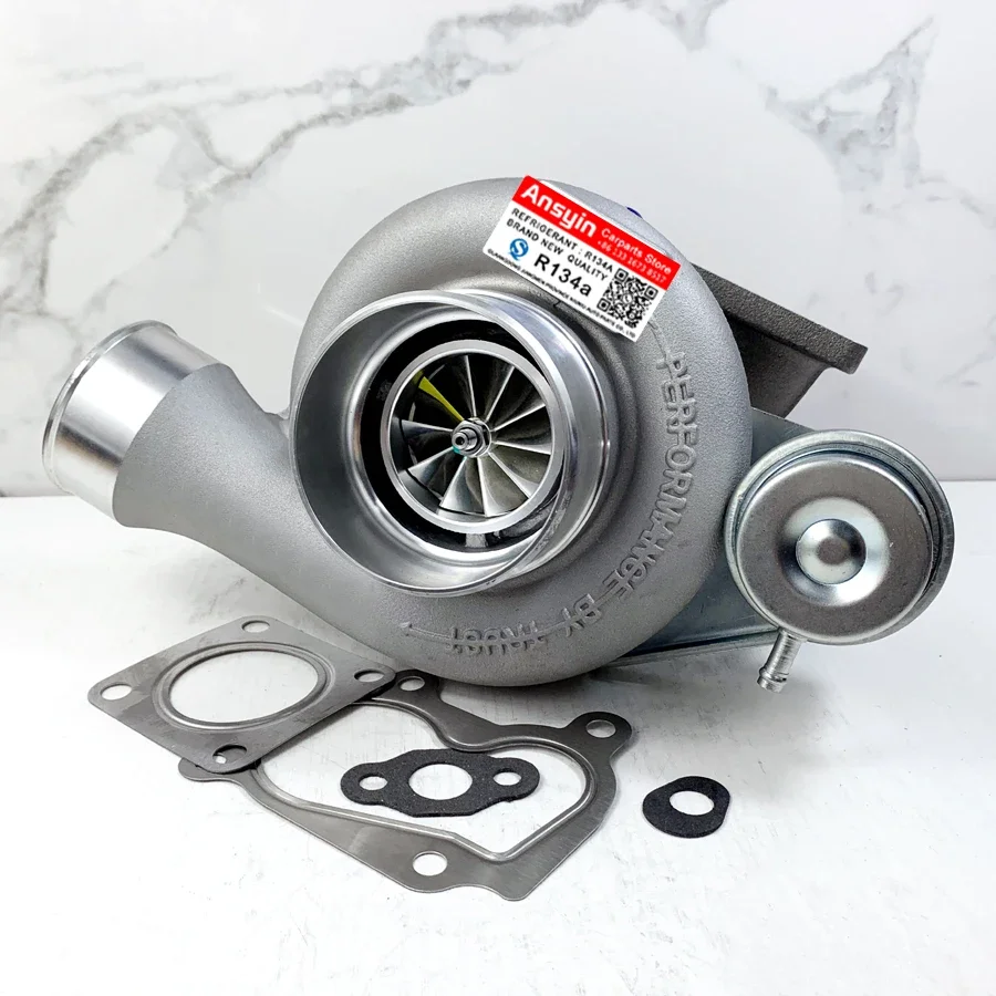 Turbo de carreras F55V F55 RHF55V para turbocompresor de rendimiento de rueda de palanquilla, 10 aspas, mejora de compresión gananitaria, motor Turbo 4JJ1 2KD