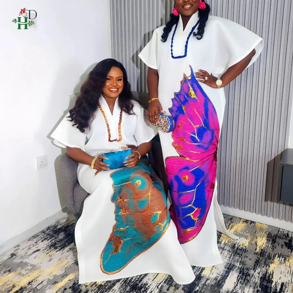 

Африканские платья для женщин, платье-кафтан больших размеров, свадебная вечеринка, новинка 2026, платье Djellaba, турецкое платье, Дашики, африканская одежда