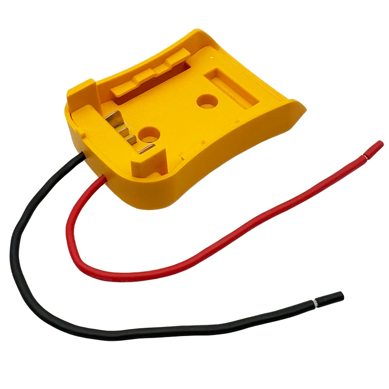 60V Line Output Li-ion Battery Power Mount Connector Adapter Dock Holder For Dewalt 18V 20V 54V For FlexVolt Lithium Battery DIY