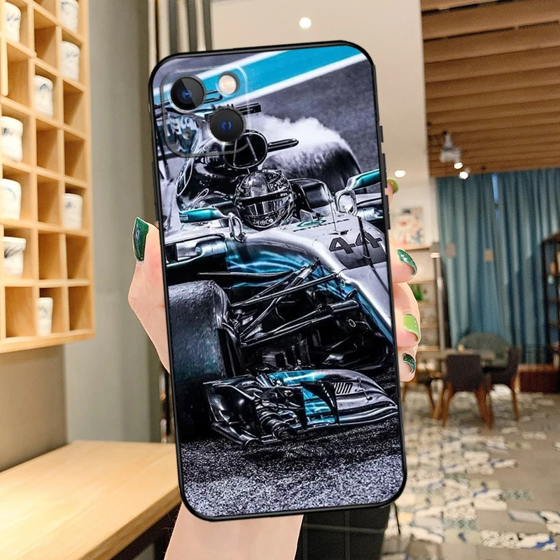 F1 Lewis เคสโทรศัพท์ HAMILTON 44สำหรับ iPhone 13 12 11 14 15 PRO MAX XS x XR 8 7 plus SE 2020 12 13 MINI ฝาหลัง