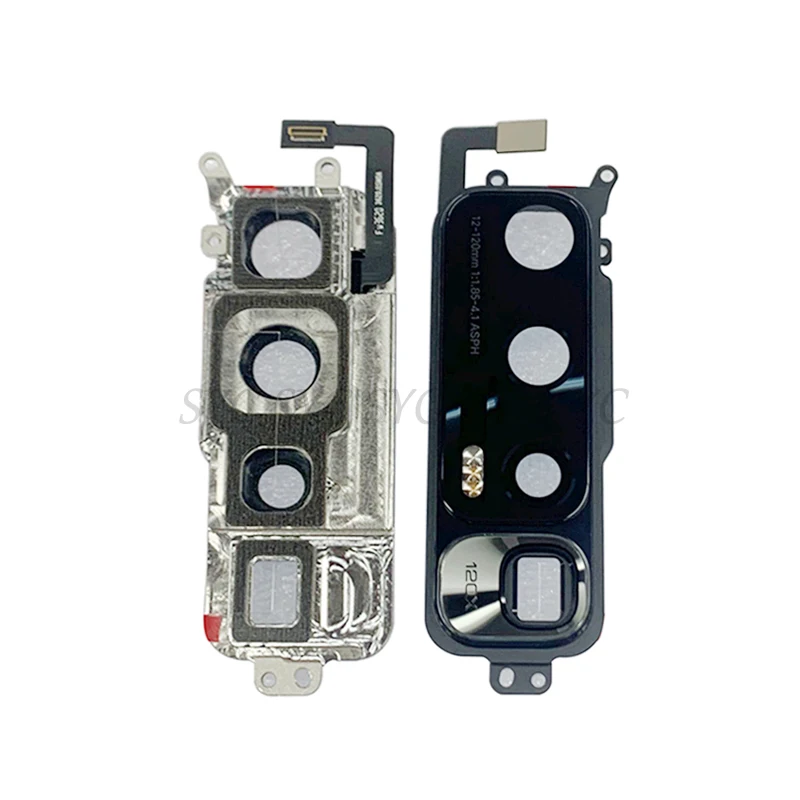Rear Back Camera Frame with Lens Glass For Xiaomi Mi 10 Ultra Camera Glass Lens with Frame Repair Parts