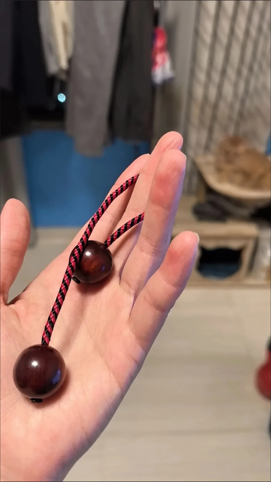 Begleri-juguete antiestrés de sándalo africano, cuentas de preocupación, habilidad para los dedos, Paracord, estrés, movimiento extremo del dedo, juguetes, regalos