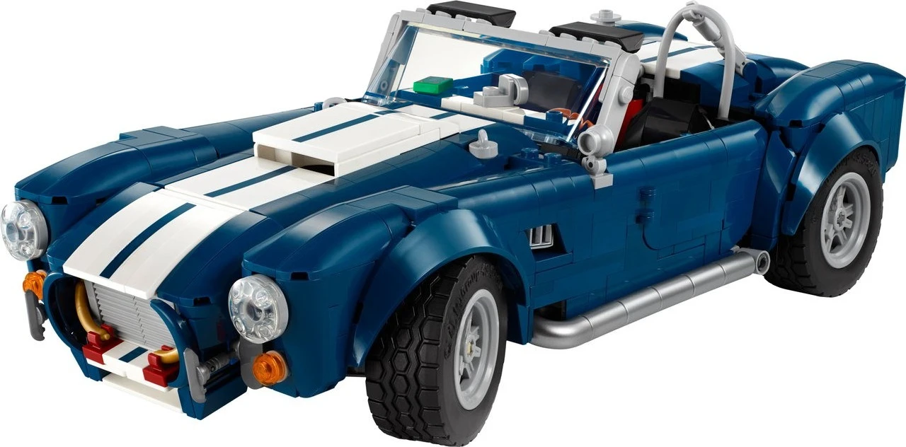 Ideias Shelby Cobra Carro Esportivo 10357 Modelo Conjuntos de Blocos de Construção Decorações de Escritório Presentes de Brinquedo de Aniversário de Natal para Meninos Adultos