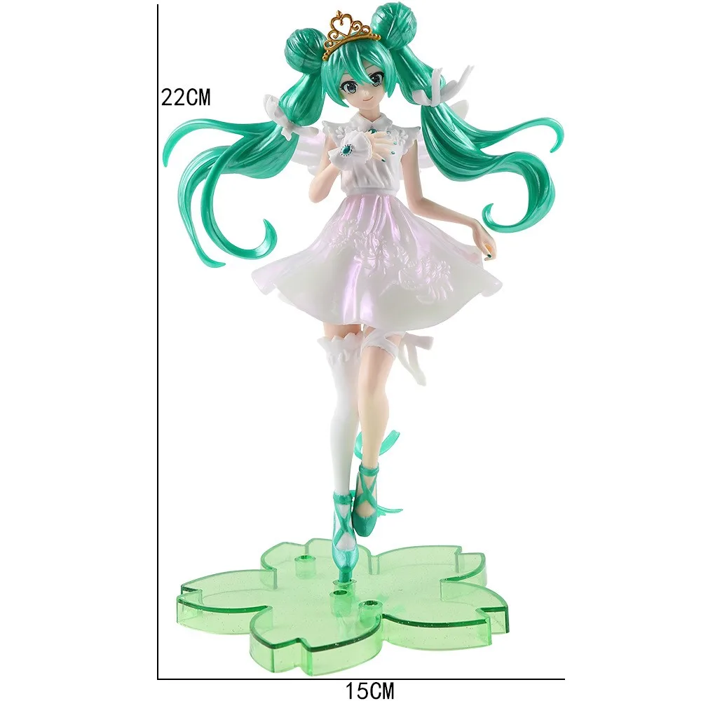 Neue Anime Hatsune Miku Actionfigur Kawaii Sammlerstück Modell Rosa Sakura Kawaiii Puppe Sammlerstücke Spielzeug Tortendekoration