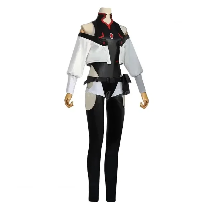 أزياء لوسي سايبربانك التأثيرية أنيمي سايبربانك: Edgerunners لوسي أزياء تنكرية مثيرة للعب الأدوار زي لوسي بدلة حفلات الهالوين 2025