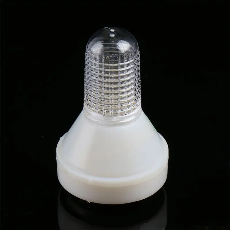 U2JB Marine Lamp for Night Fishing, LED Marker Light with Clear Lens Housing and Light-Responsive Control Mode