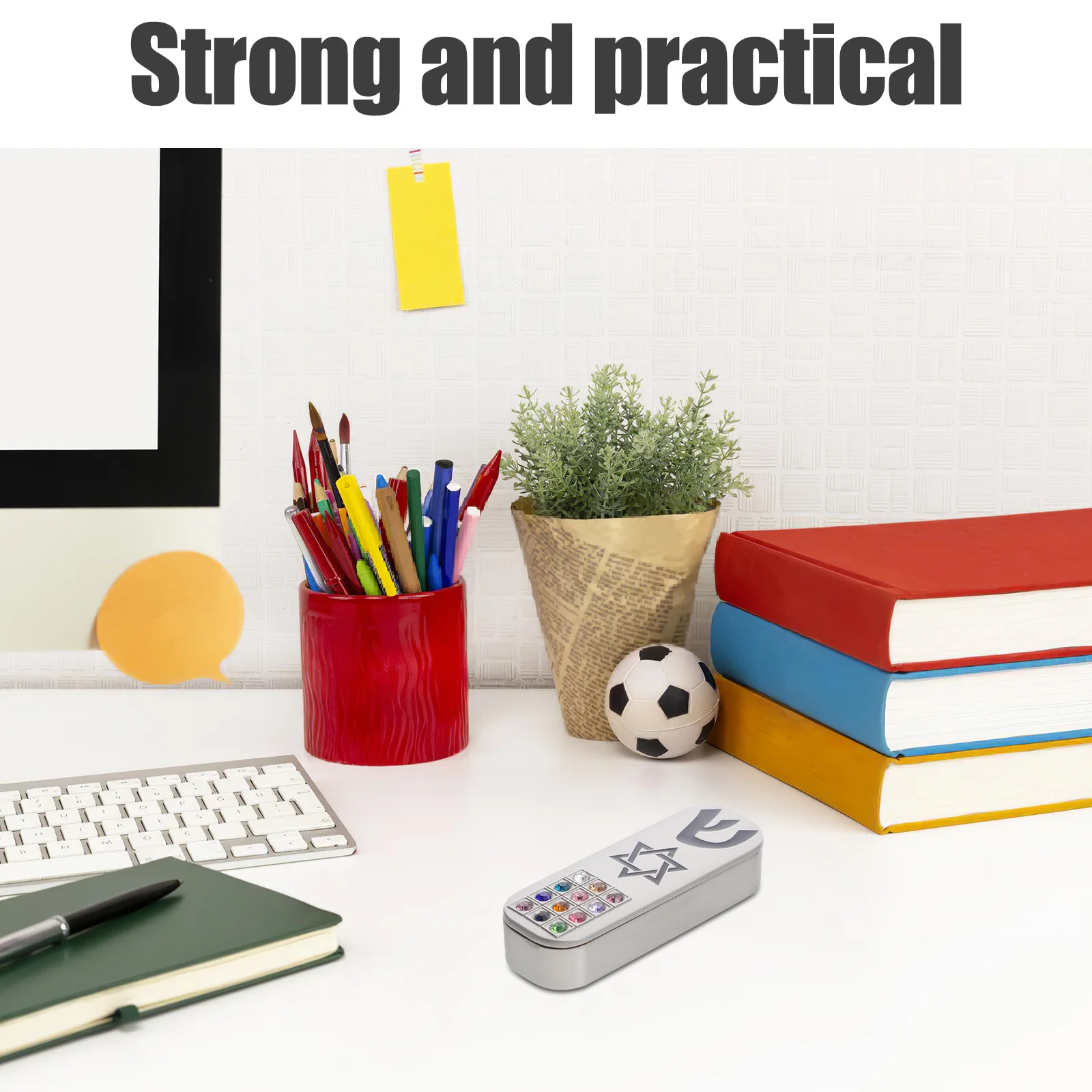 Bible Mezuzah Case For Doorway Traditional Jewish Home Blessing Scroll Holder Diy Installation Metal Wall Decor Religious Jewish