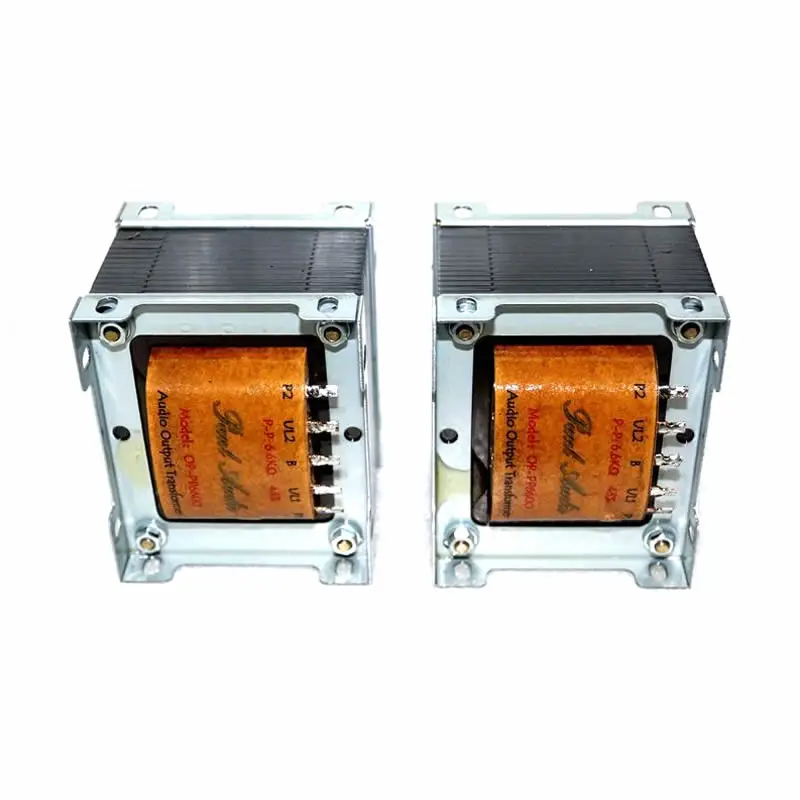6.6K 35W push-pull output transformer, used for 6L6, 6P3P, EL34 and other push-pull amplifier output. Frequency Range: 20HZ-40HZ