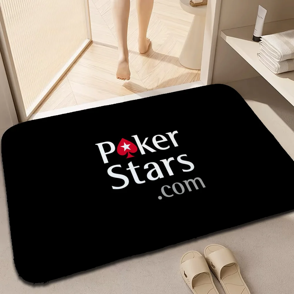 Floor Mats Poker Stars Kitchen Mat Home Custom Carpets for Bedroom Room Rugs Customized House Entrance Mat Doormat Entrance Door