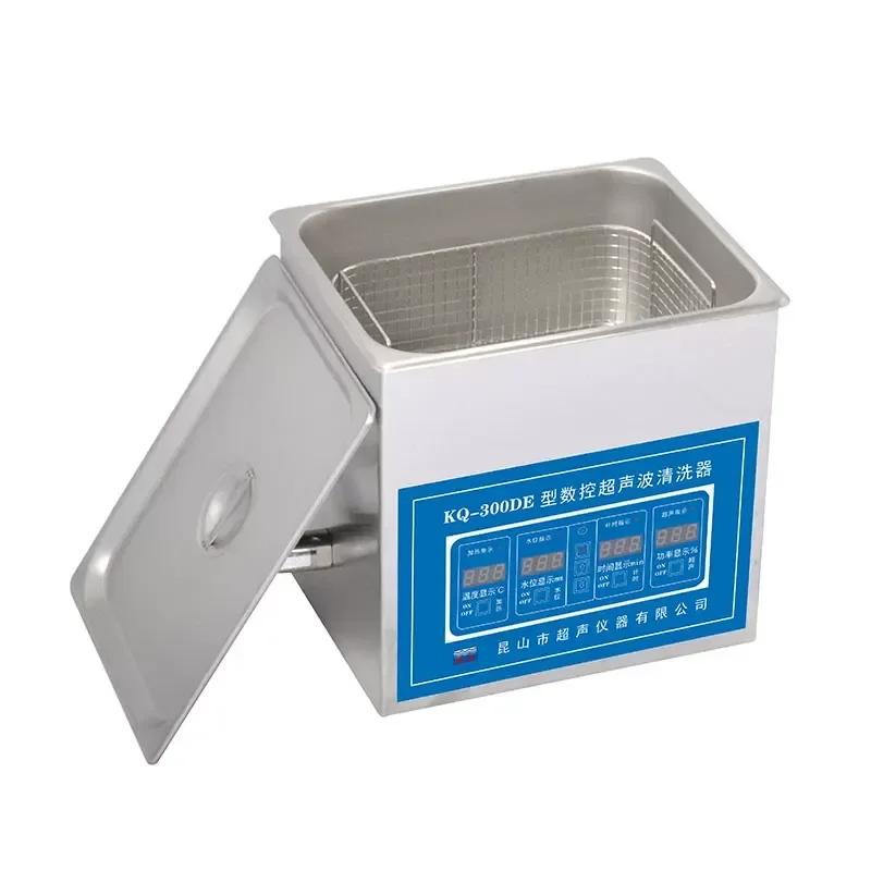 Heated Digital Ultrasonic Cleaning Machine,Stainless Steel Ultrasonic Cleaner KQ Series for Laboratory Precision Sample Cleaning