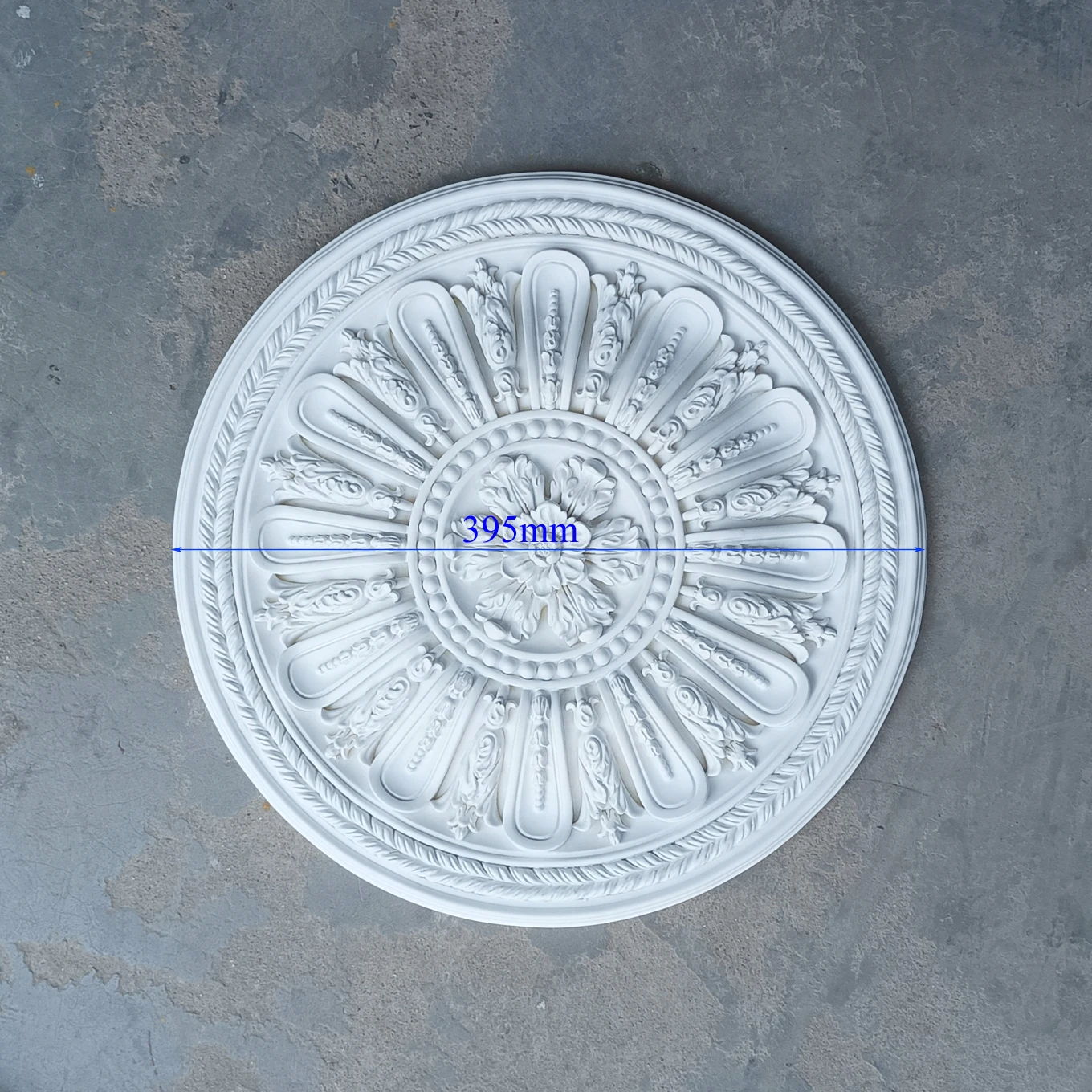 Decorative PU Chandelier Ceiling Rose Light Plate Rosette Pendant Lamp Base Paterage Polyurethane Wall Medallion Moulding