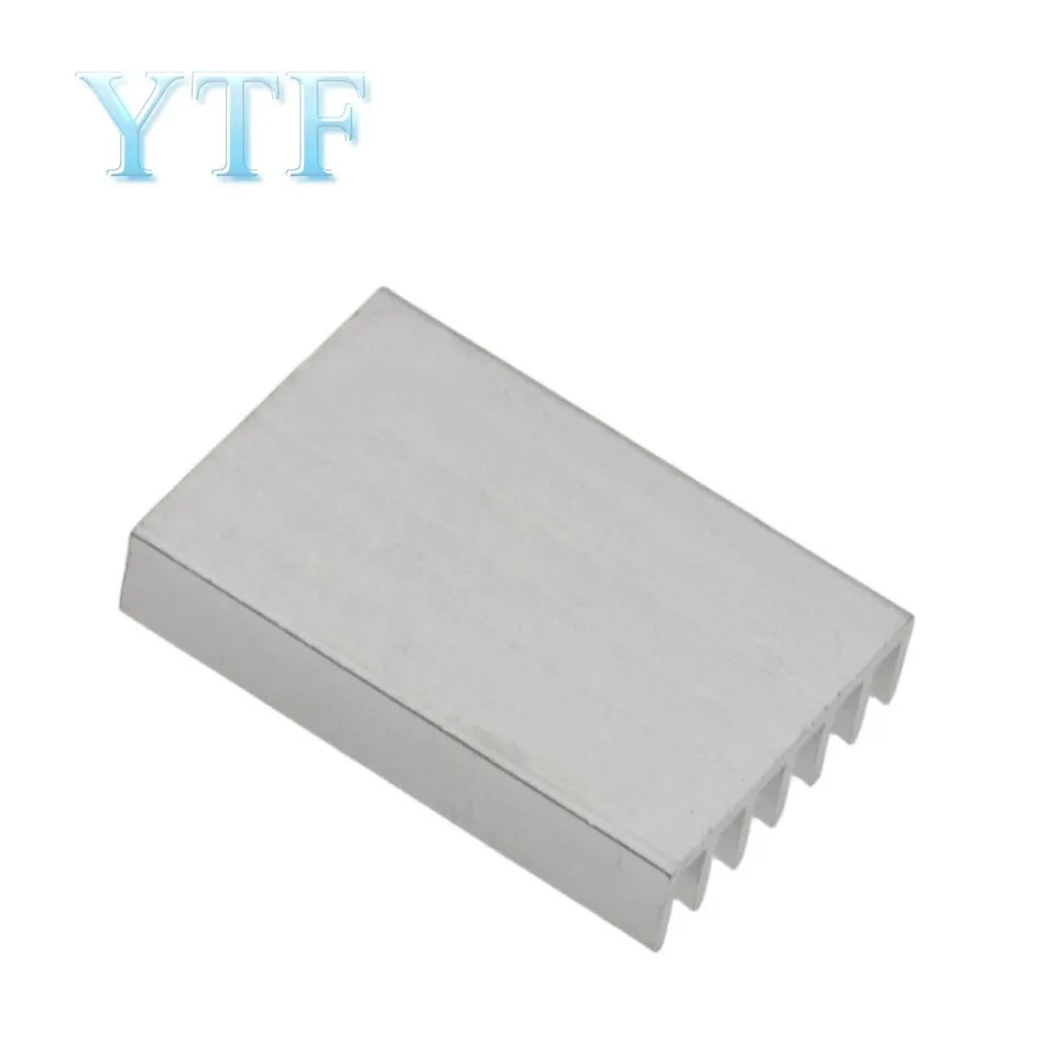 10PCS Heatsink Radiator Cooler Radiator 30x20x6MM High Quality Silver Slot Heat Sink 